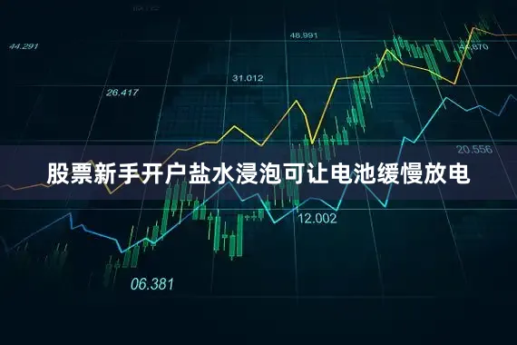 股票新手开户盐水浸泡可让电池缓慢放电