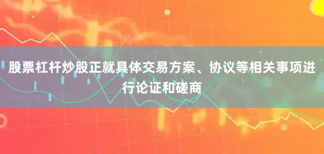 股票杠杆炒股正就具体交易方案、协议等相关事项进行论证和磋商