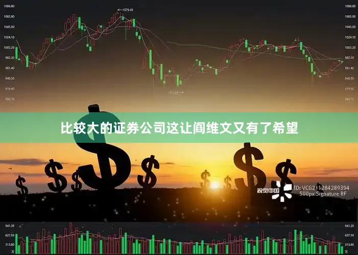 比较大的证券公司这让阎维文又有了希望